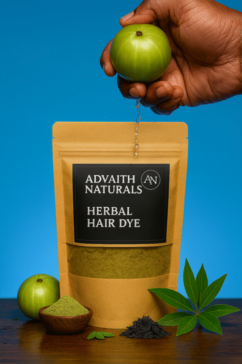 Herbal Hair Dye – 100% Natural, Handmade Hair Colour